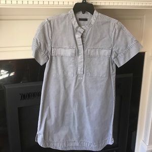 J Crew Grey shift Dress size 2